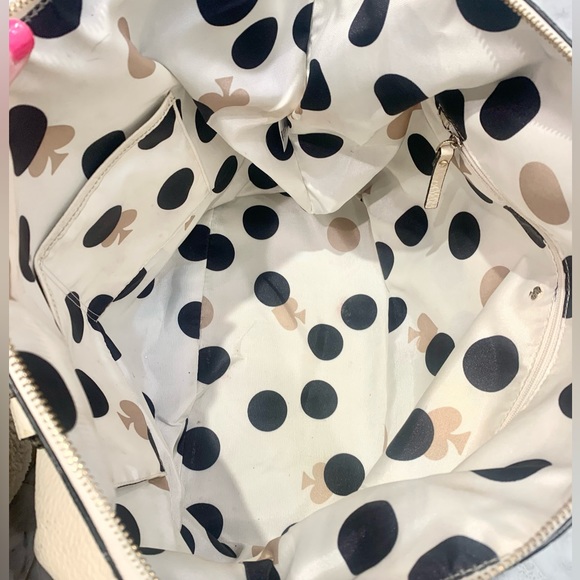Kate Spade Grove Court Blaine Satchel Cream & Black - Picture 12 of 12